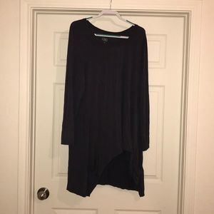 Dark gray tunic